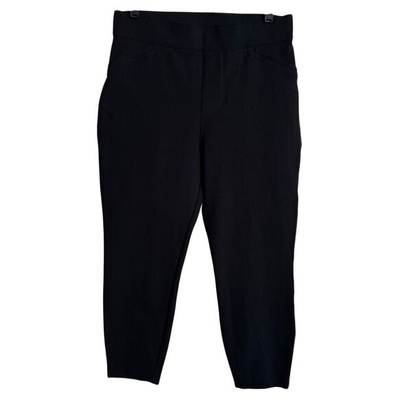 SPANX Backseam Skinny Ankle Ponte Legging Pants XL Black - Picture 2 of 10